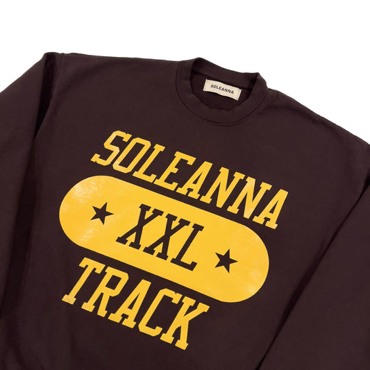 TRACK STAR CREWNECK SWEATSHIRT