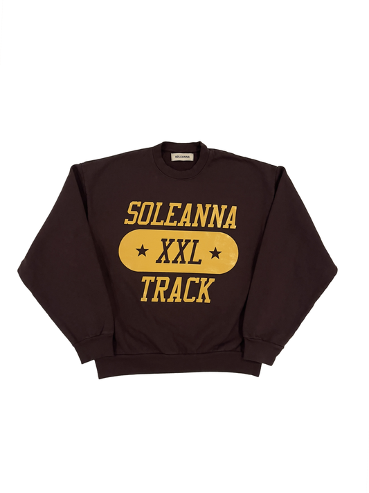 TRACK STAR CREWNECK SWEATSHIRT